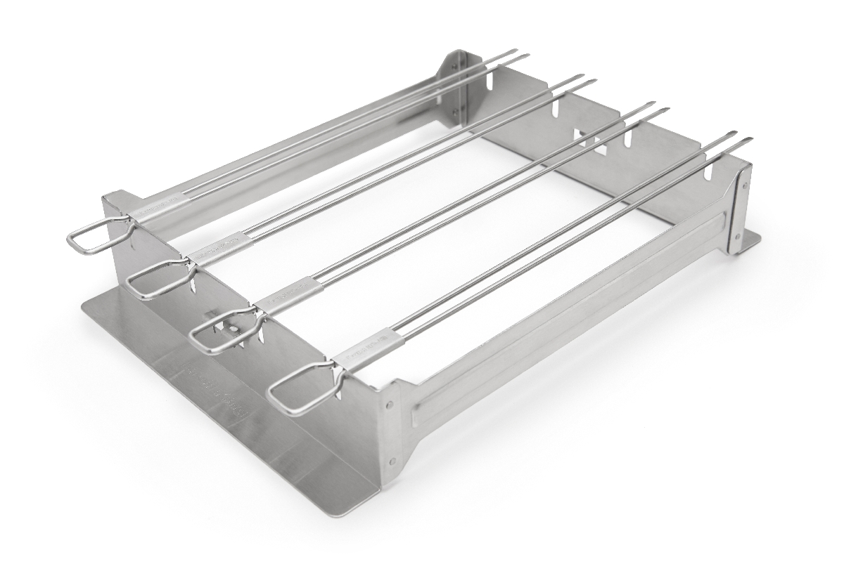 Nerezový stojan na kebab Broil King  se 4 špízy