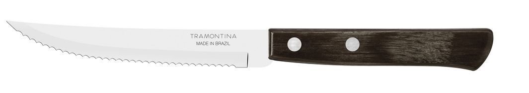 Tramontina Churrasco Steakový nůž - hnědé dřevo, 6 ks
