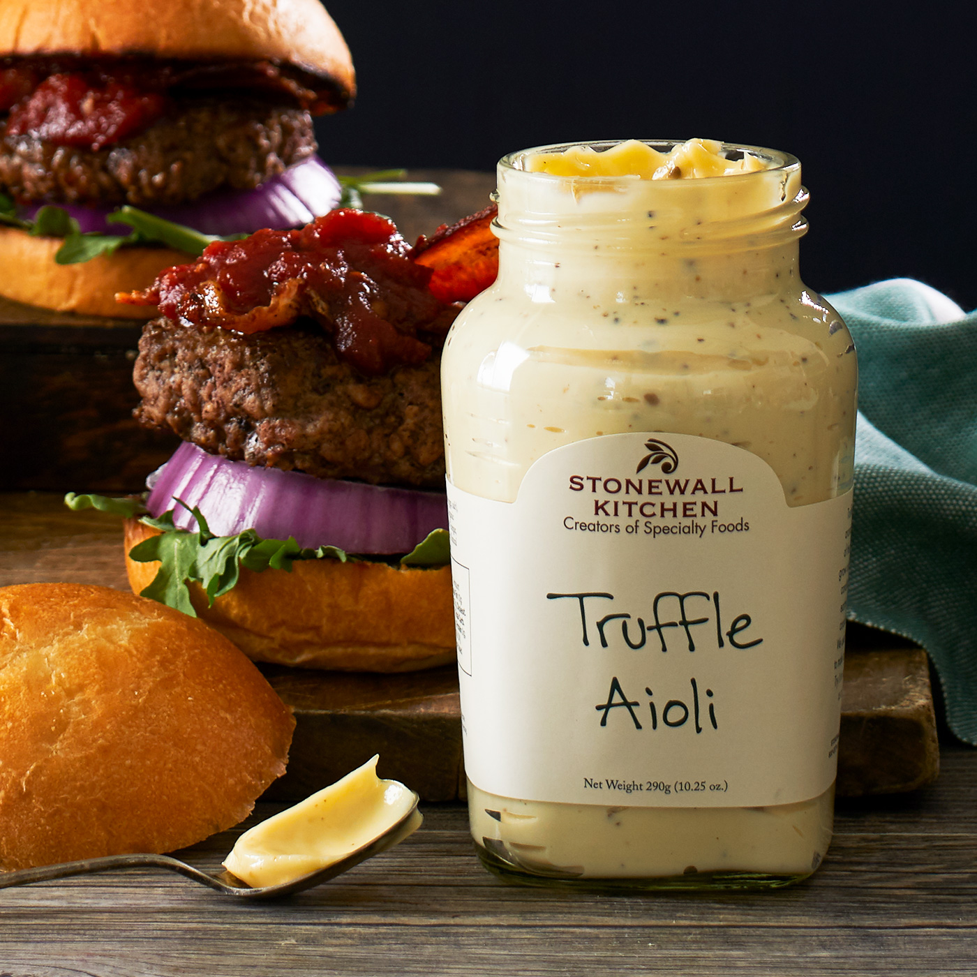 Stonewall Kitchen Omáčka aioli s lanýži, 291 g