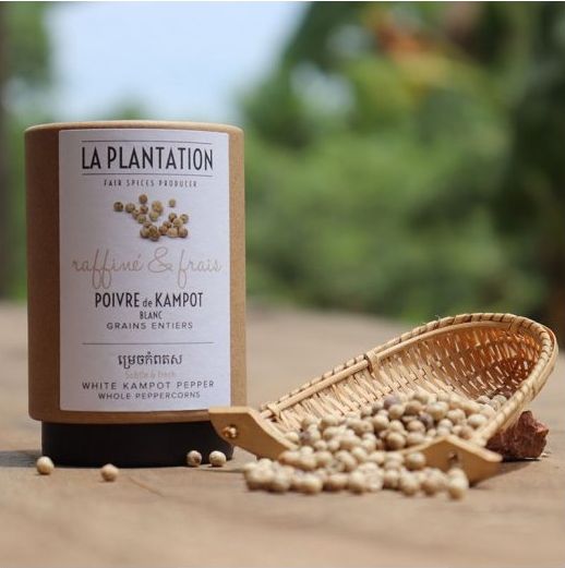 La Plantation Kampotský pepř bílý celý 50 g
