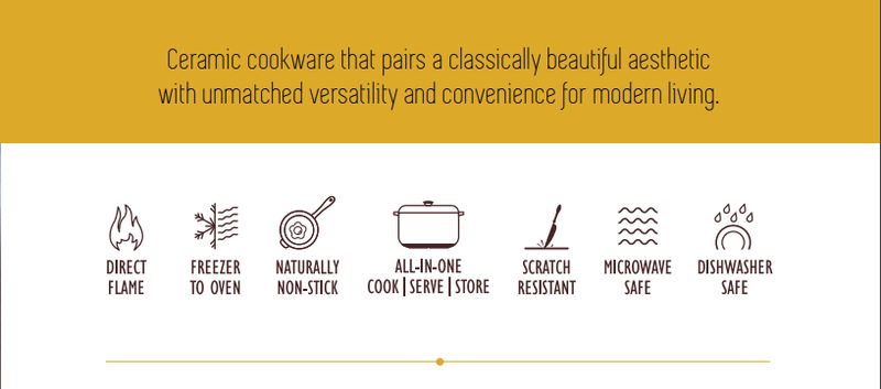 Velký zapékací hrnec s poklicí De La Terre 5,9 l - Obrázek 4