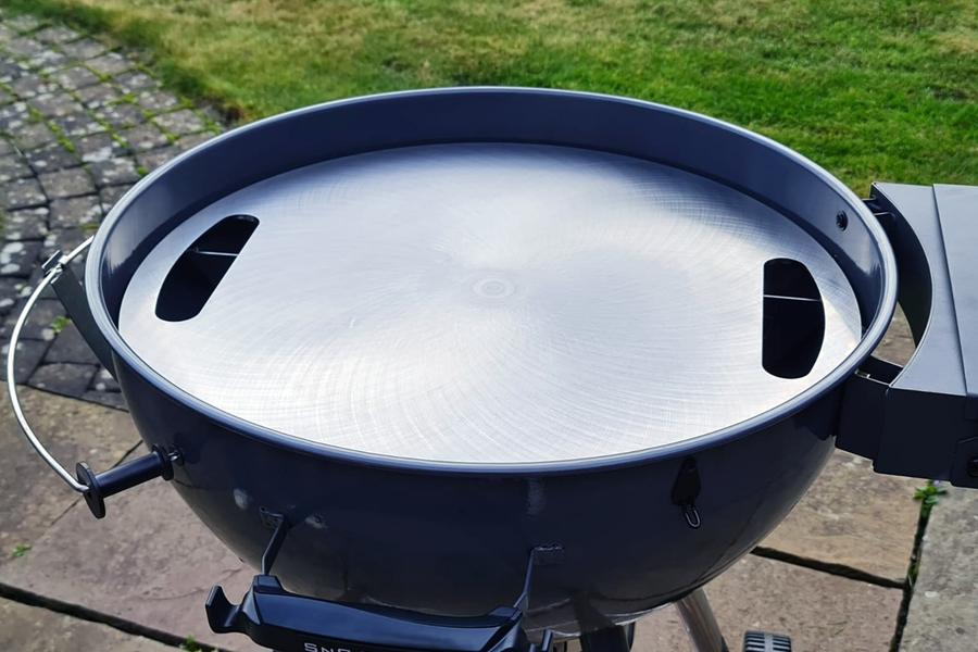 SnS Grill SnS plancha z uhlíkové oceli, 57 cm