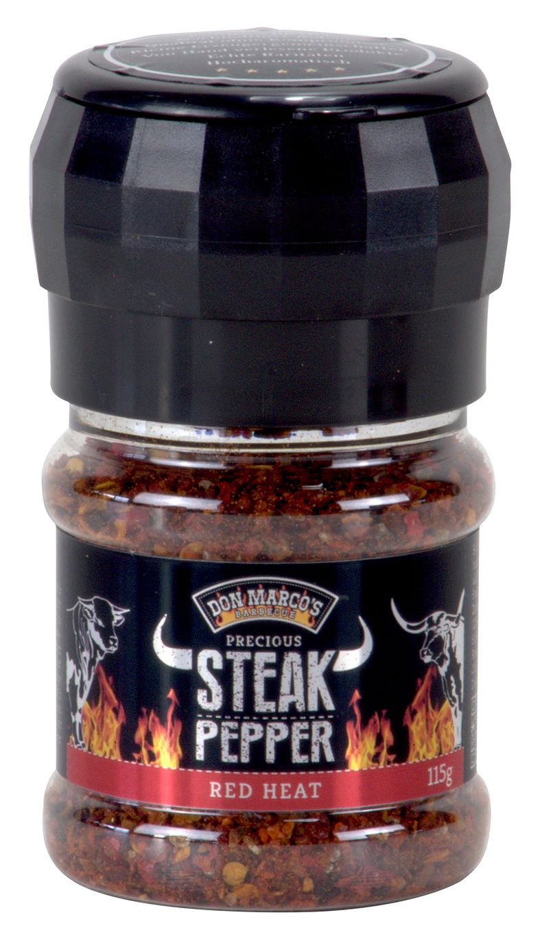 Don Marco´s BBQ Steakový pepř Don Marco’s Red Heat, 115 g