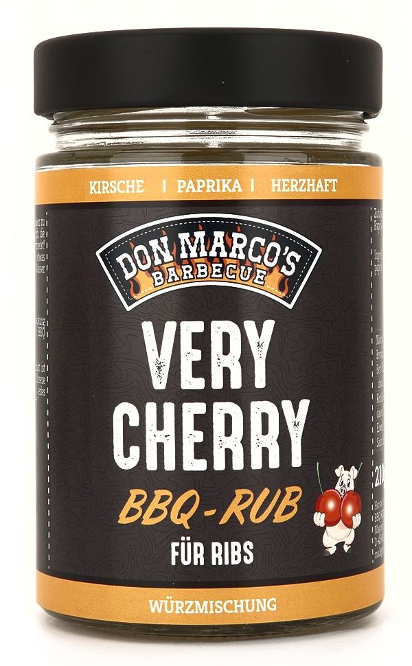 Don Marco´s BBQ BBQ koření Don Marco´s Very Cherry, 210 g