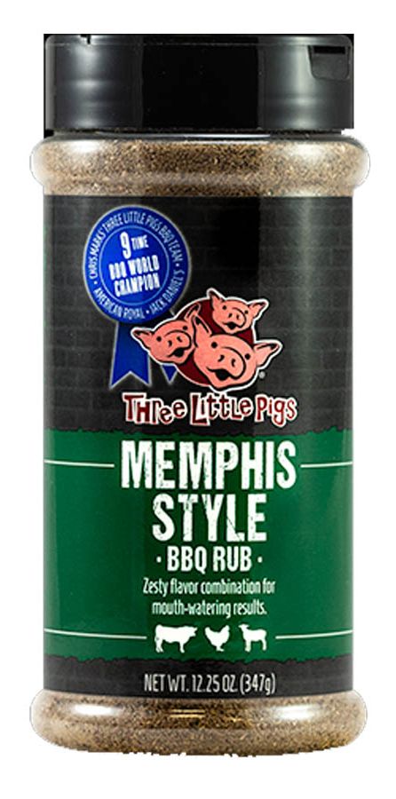 BBQ koření Three Little Pigs "Memphis-Style", 347 g BBQ koření Three Little Pigs "Memphis-Style", 347 g