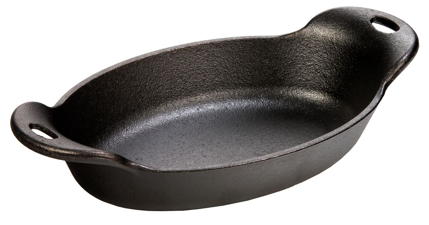 Litinová oválná servírovací miska Lodge 0,5 l