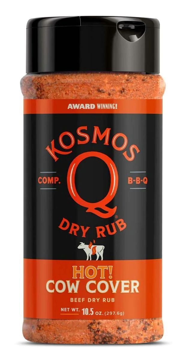 BBQ koření Kosmo´s Q Cow Cover HOT, 297 g