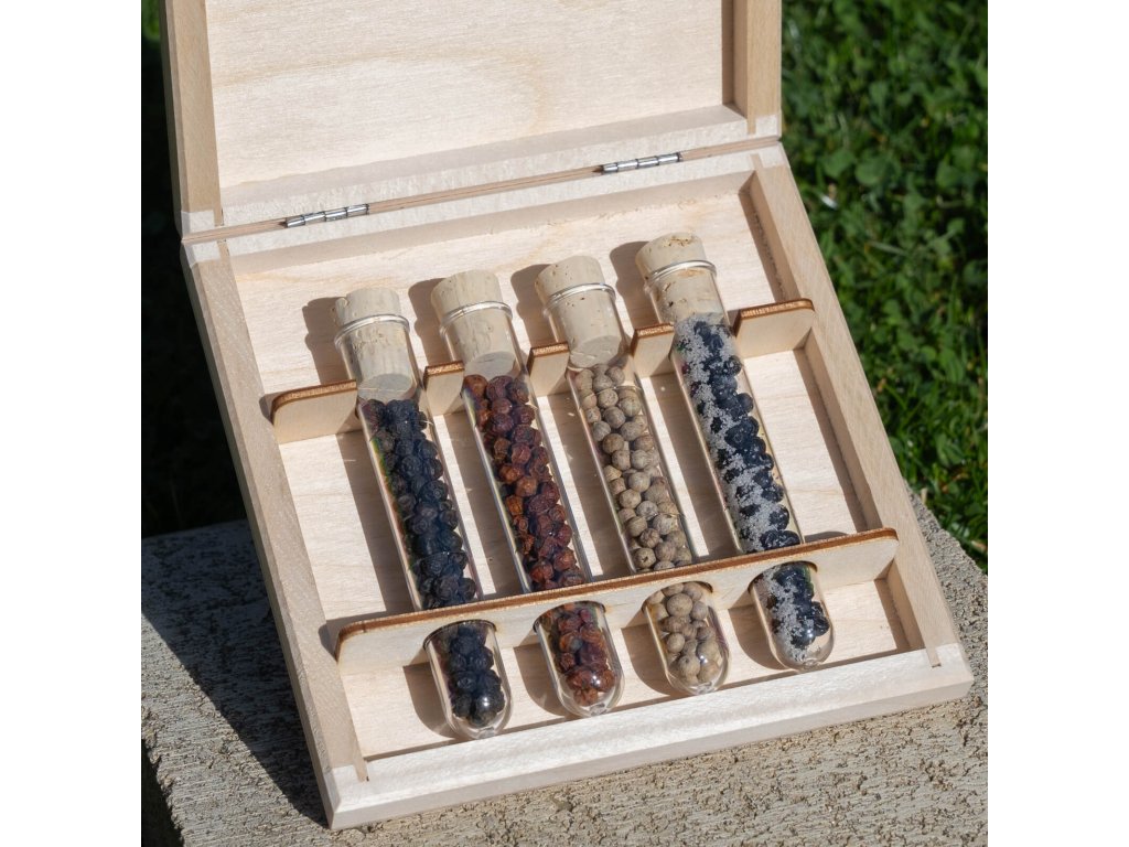 La Plantation Degustační sada 4 Kampotských pepřů