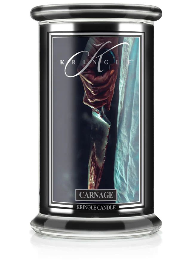 Vonná svíčka Kringle Candle Carnage, 624 g