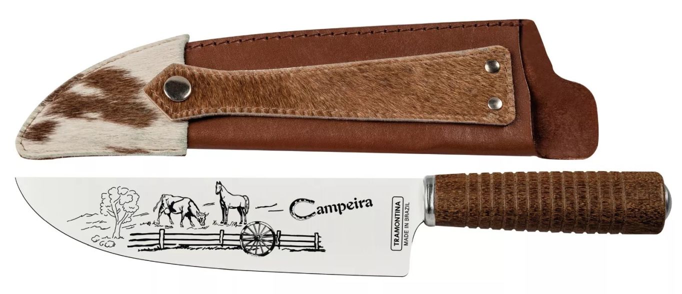 Tramontina Churrasco Lovecký nůž Tramontina "Gaucho Campeira" s pouzdrem