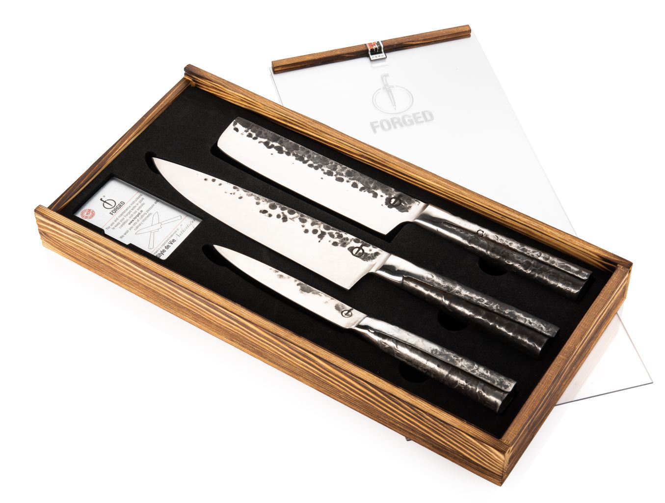 3-dílná sada nožů FORGED Brute