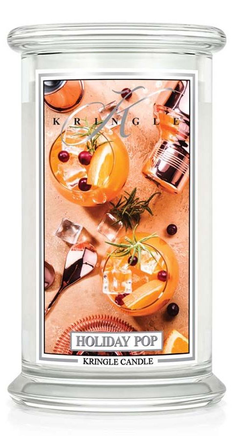 Vonná svíčka Kringle Candle Holiday Pop, 624 g
