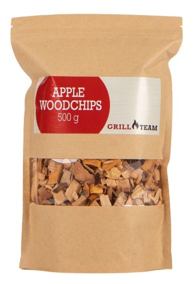 GrillTeam Dřevěné lupínky jabloň, 500 g