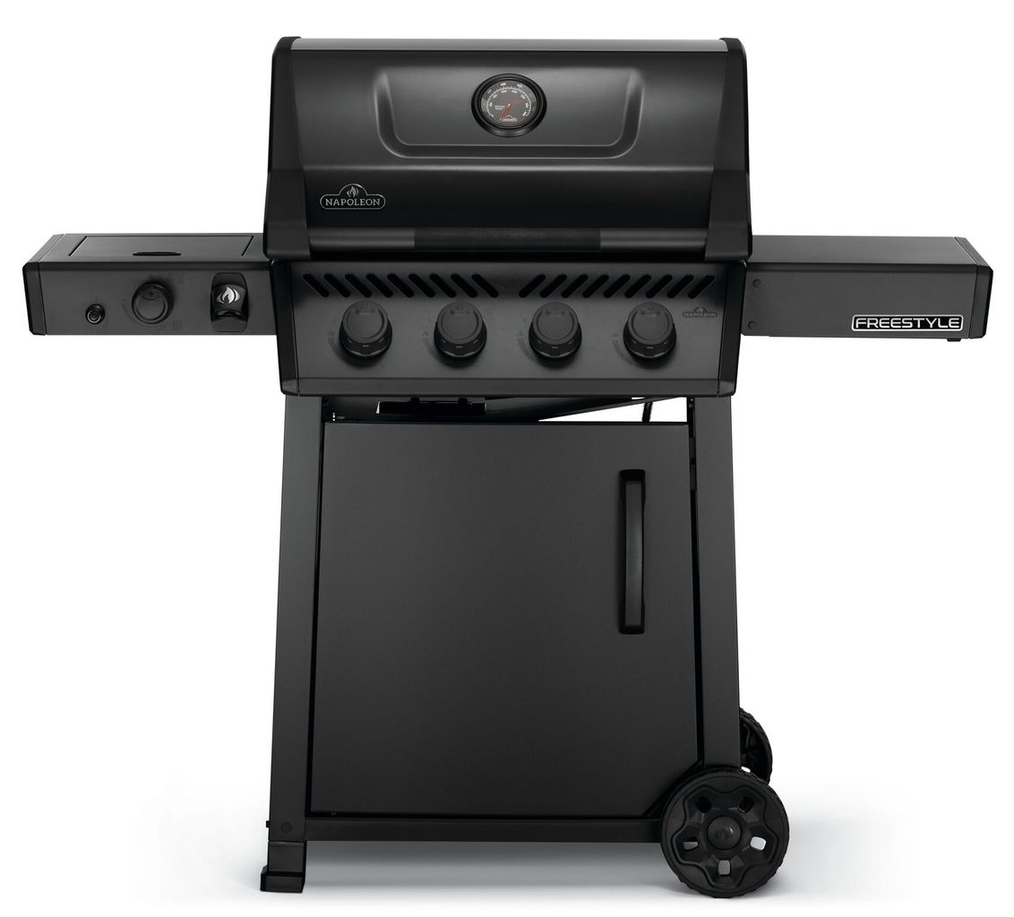 Plynový gril Napoleon Freestyle 425 Phantom s bočním infra hořákem