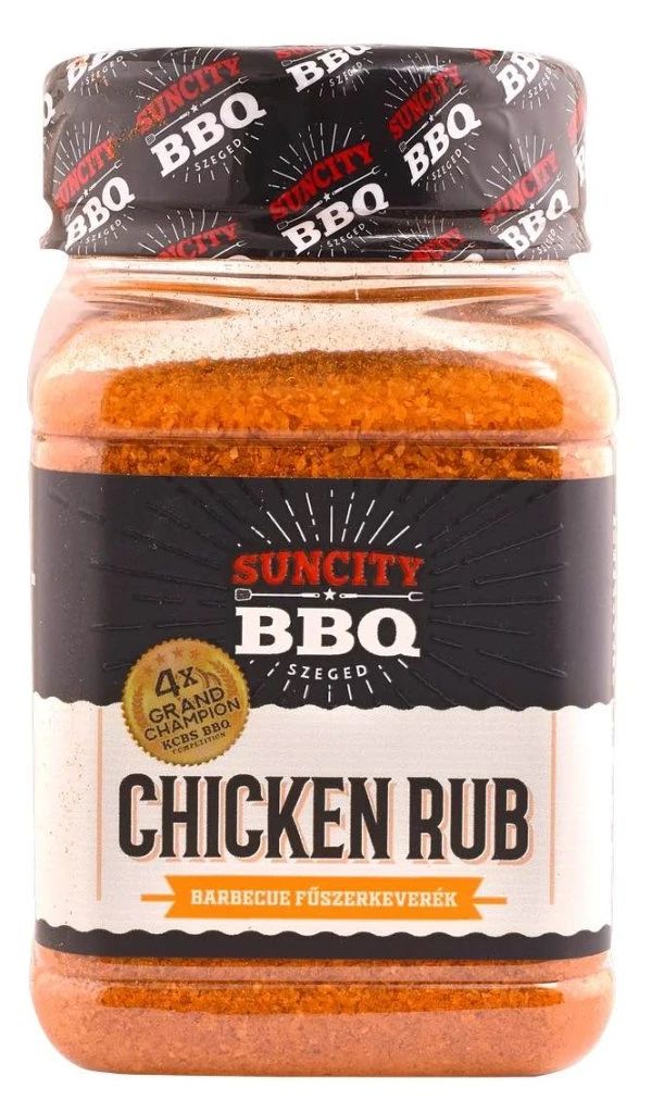 Barbecue koření SunCity BBQ Chicken rub, 280 g