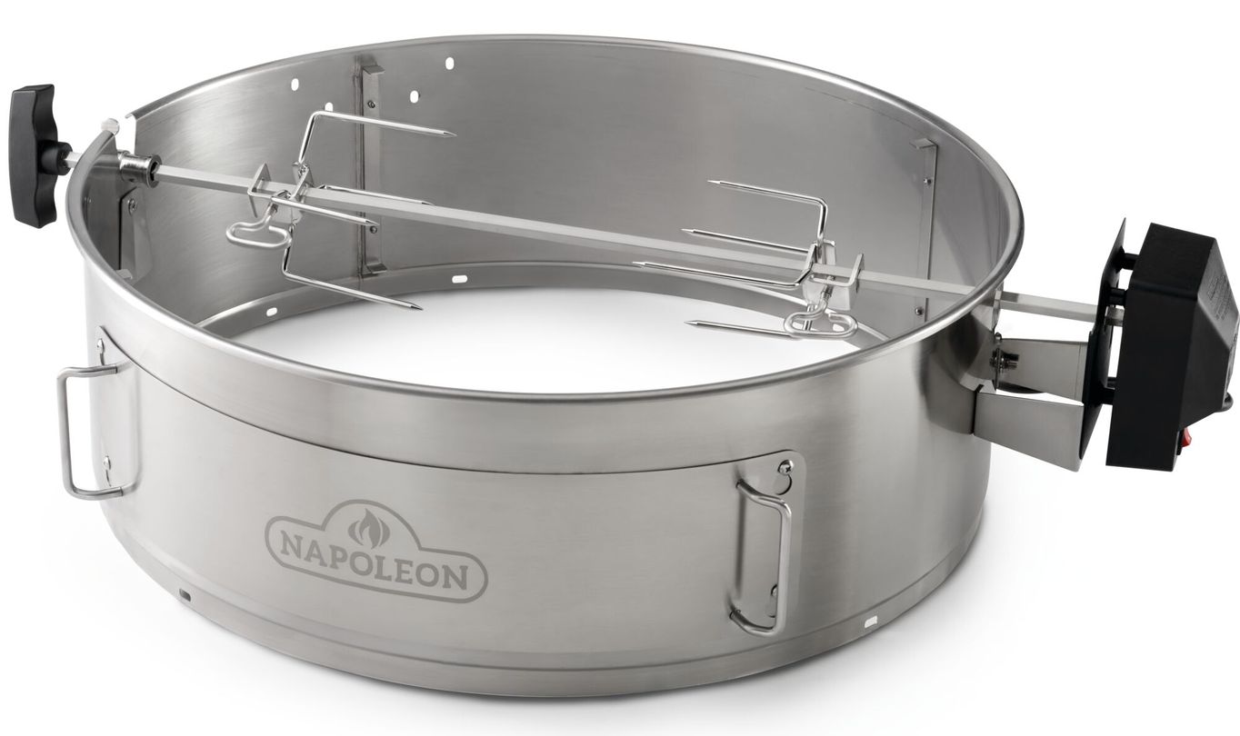 Otočný elektrický rožeň pro kotlové grily Napoleon 57 cm
