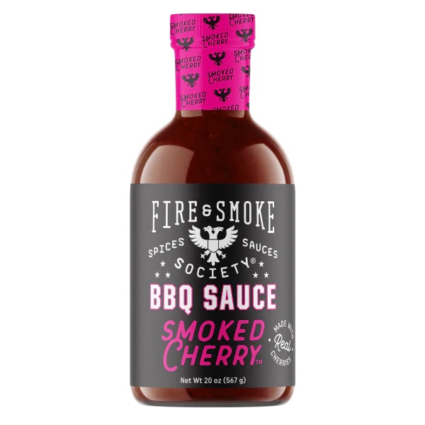 Fire & Smoke BBQ omáčka Fire&Smoke Smoked Cherry, 567 g