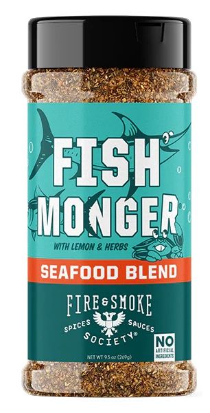 Grilovací koření Fire & Smoke Fish Monger, 269 g