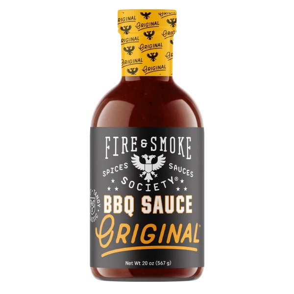 Fire & Smoke BBQ omáčka Fire&Smoke Original, 567 g