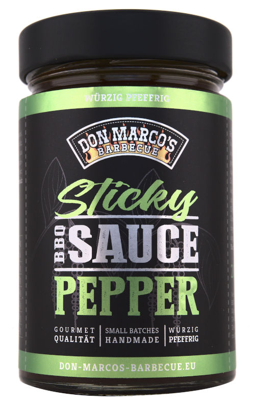 Don Marco´s BBQ BBQ omáčka Don Marco´s Sticky Pepper, 260 ml
