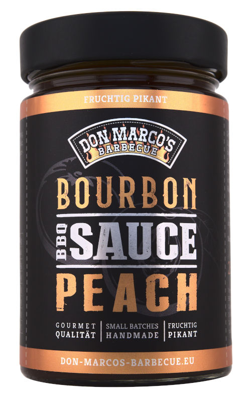 Don Marco´s BBQ BBQ omáčka Don Marco´s Bourbon Peach, 260 ml