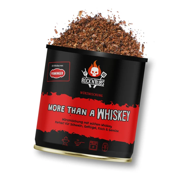 Rock'n'Rubs Grilovací koření More than a Whiskey, 130 g
