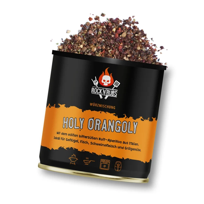 Rock'n'Rubs Grilovací koření Holy Orangoly, 120 g