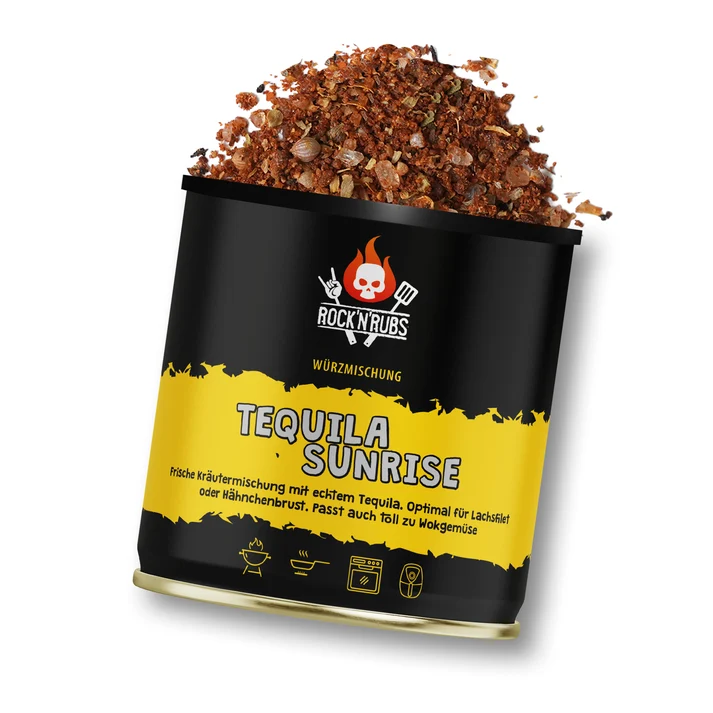 Rock'n'Rubs Grilovací koření Tequila Sunrise, 130 g