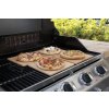 Sada 4 ks čtvercových pizza kamenů 19 x 19 cm, cordierit