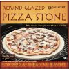 Kruhový pizza kámen 36cm s čirou glazurou