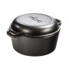 Litinový combo hrnec Lodge 4,7 l (Double Dutch Oven)