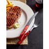 Steakový příbor - červené dřevo, sada 12ks