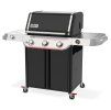 Plynový gril Weber Genesis E-335W  + el. otočný rožeň ZDARMA