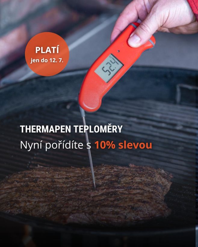 Žádné odhadování, žádné vysušené maso. Jen stoprocentní výsledek. 🎯 Vpichové teploměry Thermapen jsou absolutní špičkou...