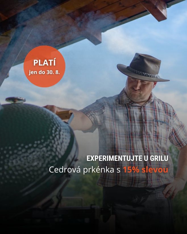 Posuňte své schopnosti u grilu o úroveň výš a vyzkoušejte grilování na cedrovém prkénku. 🔥 Dřevo dodá masu skvělou chuť a...
