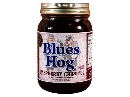 bbq grilovaci omacka raspberry chipotle sauce 557g blues hog