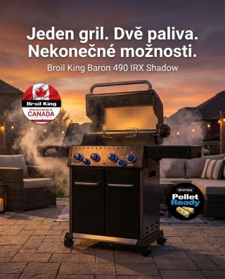 🔥 PLYN nebo PELETY? Proč si vybírat? Jeden gril. Dvě paliva. Nekonečné možnosti. Představ si gril, který zvládne rychlý...