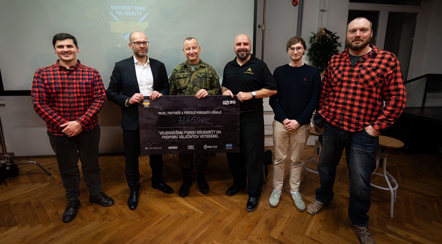 Společně s 10:35 jsme podpořili Vojenský fond solidarity