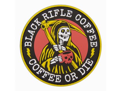 Black Rifle Coffee Company Rubber Patch - Coffee or Die