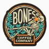 Bones Coffee Company Rubber Patch