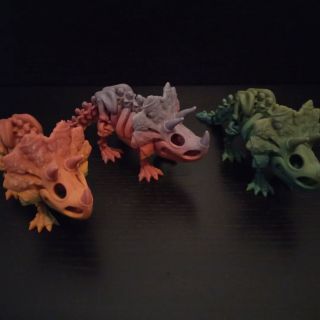 #3dtisk #3dprinting #flexifactory #triceratops www.grinplastic.cz