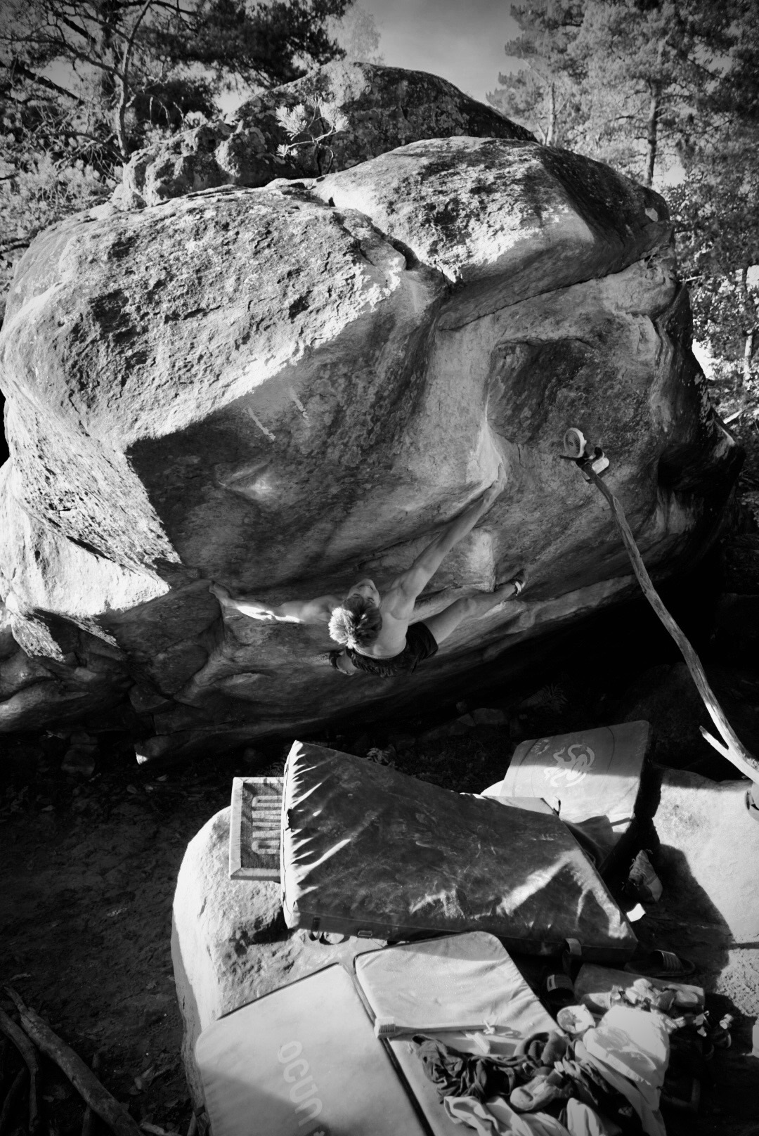Lukas Mokrolusky Sends Big Island 8C | Gripstone