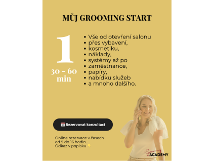 Konzultace: Můj start v groomingu