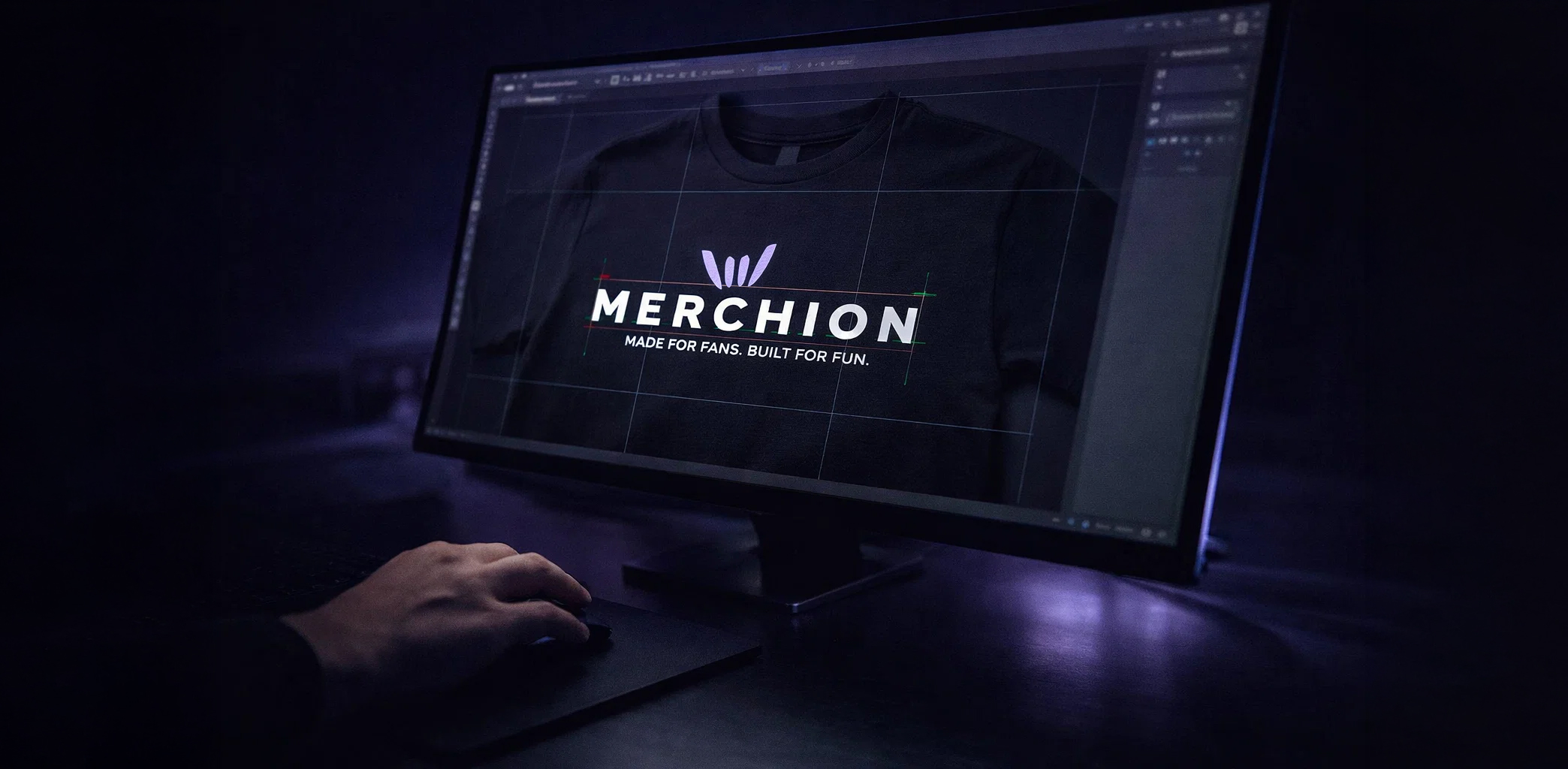 Návrh merche – práce s motivem