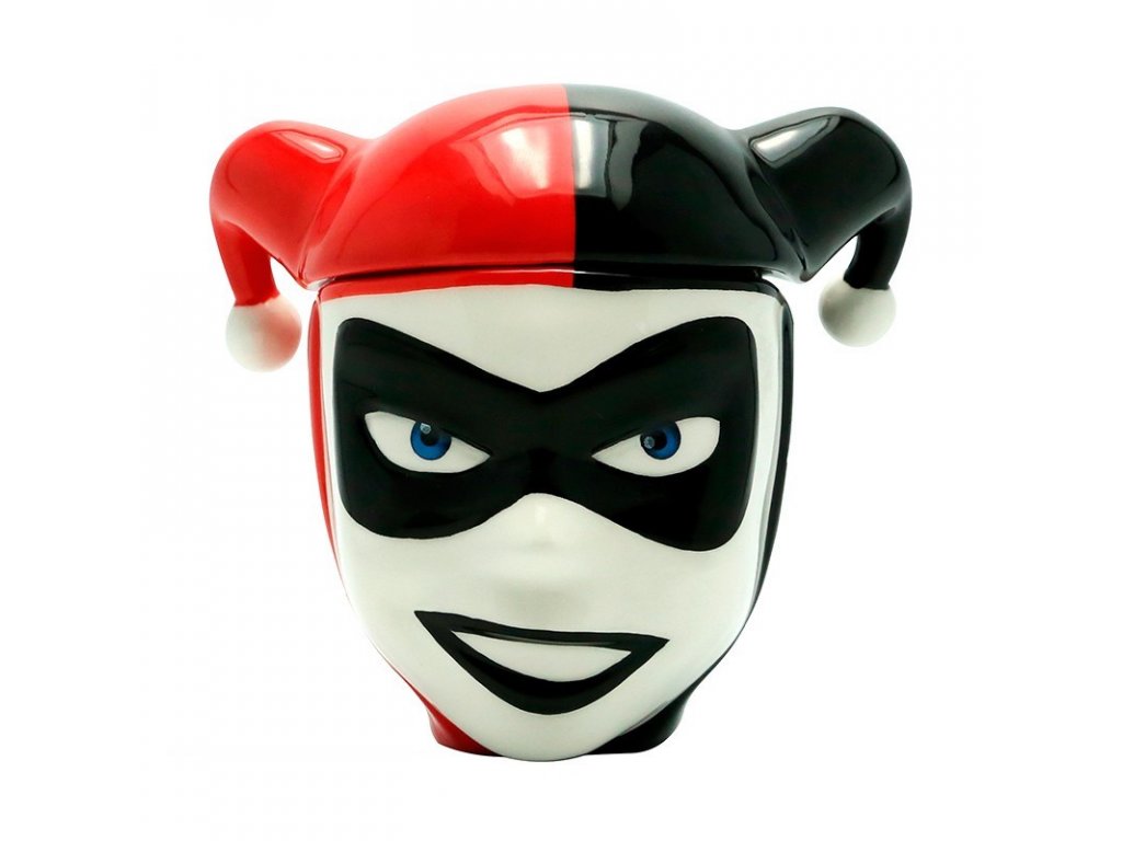Machtigen waar dan ook Blanco 3D Hrnek Harley Quinn - Head, 300 ml | Grooters.cz