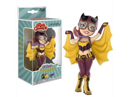 dc comics sberatelska figurka bombshells rock candy vinyl figure batgirl 13 cm