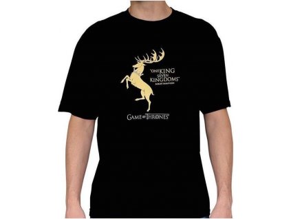 tshirt tricko game of thrones hra o truny baratheon robert 2