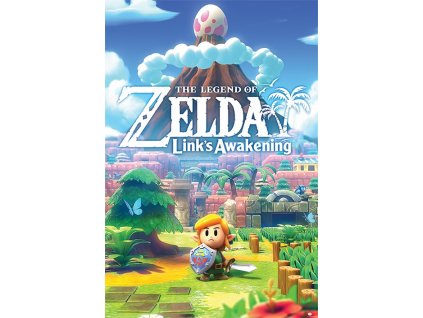 legend of zelda poster Links Awakening