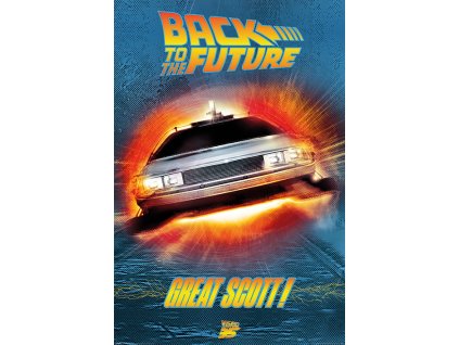 poster back to the future návrat do budoucnosti plakat