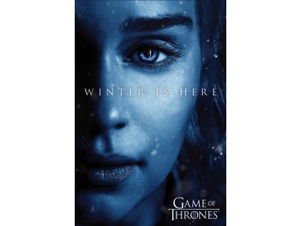 poster game of thrones winter is here 2